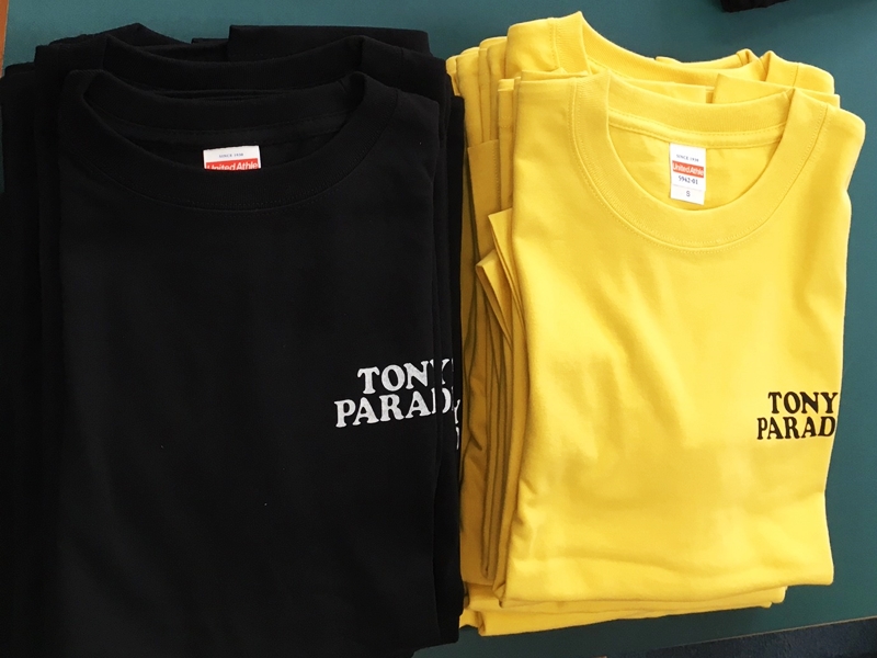TONY'S PARADISE様　Tシャツ　シルク印刷01